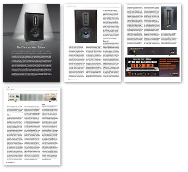 Verdade Hi-End Passiv Studiomonitore